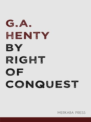 cover image of By Right of Conquest